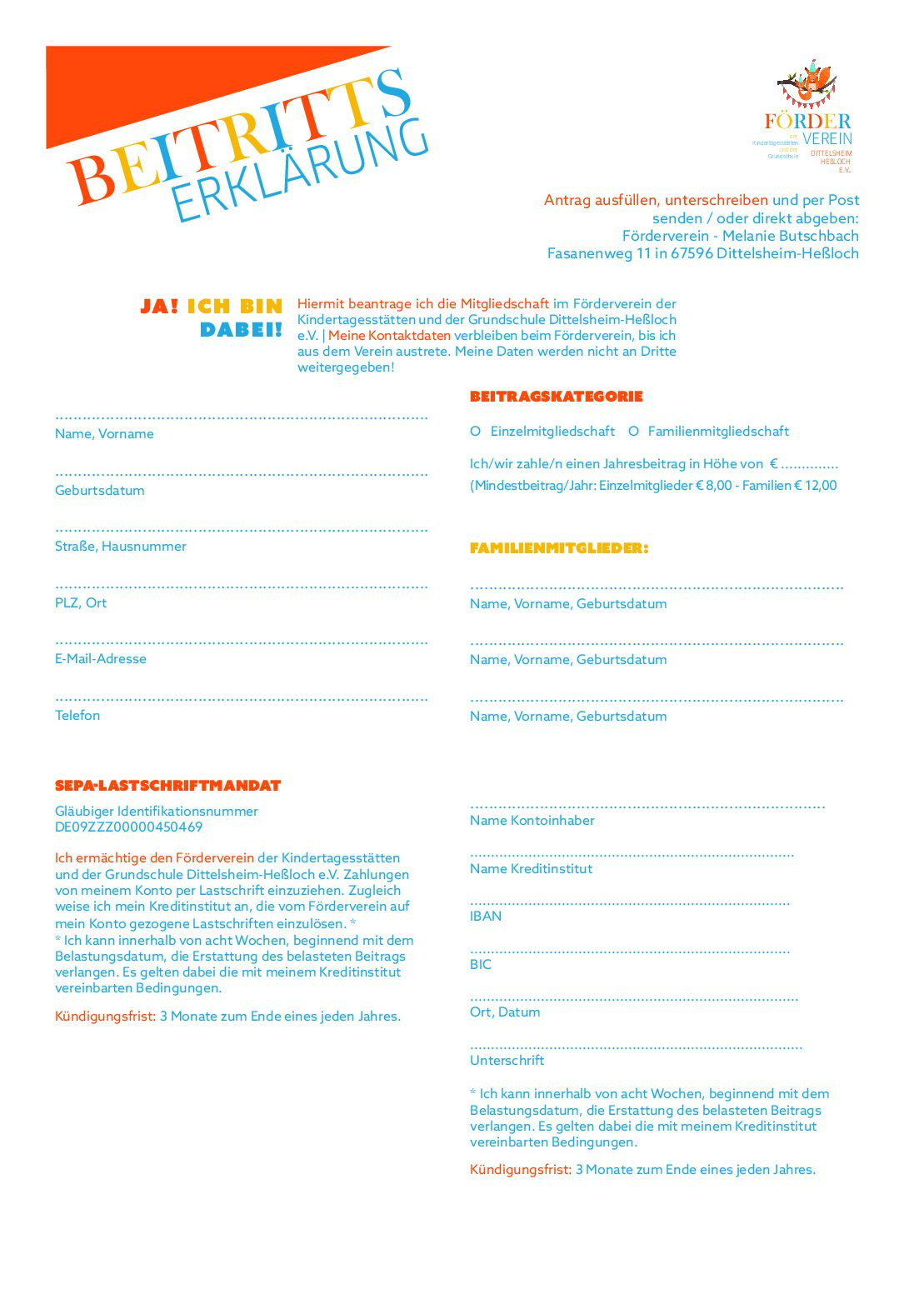 Jetzt Mitglied Im F rderverein Werden 